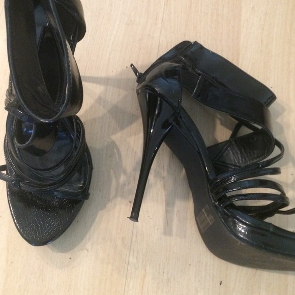 Strappy heels