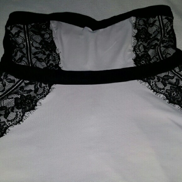 Strapless shirt