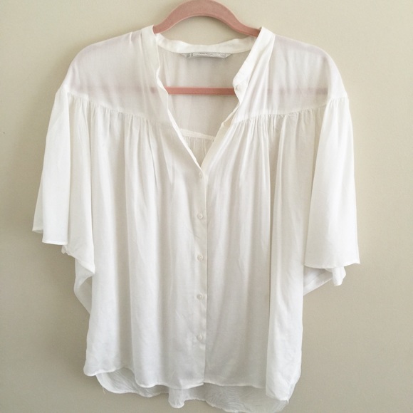 Zara Loose Fit Blouse - Picture 1 of 4