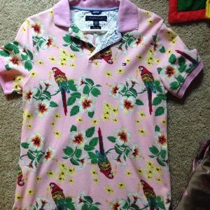 Tommy Hilfiger tropical polo ( never worn)