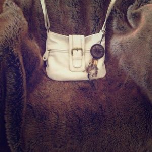 Aldo Leather Cross Body Bag w/ Dreamcatcher