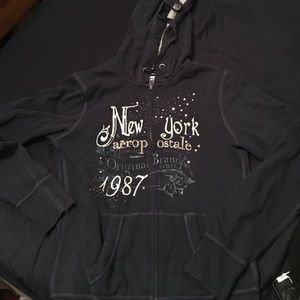 Aeropostale New York zip up sweatshirt