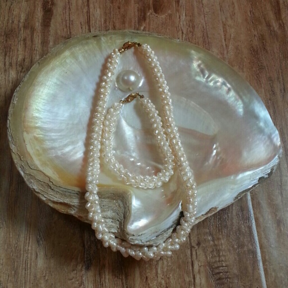 South Sea Pearl necklace & bracelet - Picture 3 of 4