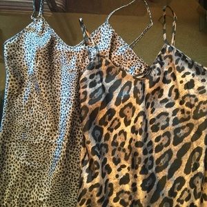 ❌SOLD❌ ***Two*** Animal print nighties