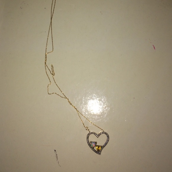 Kay necklace with birthstones