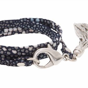 Wraparound Stingray Tassel Bracelet