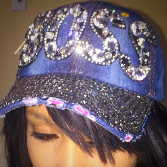 BOSS Rhinestone CAPS! - Picture 2 of 4