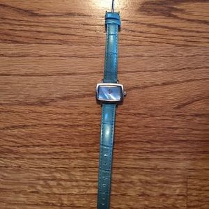 turquoise Anne Klein watch