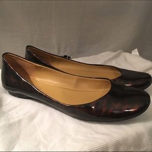 Nine West brown flats