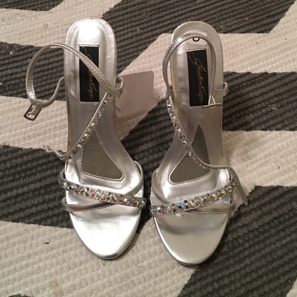 Silver heels