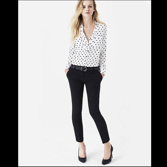 Express Pants - Express Columnist Ankle Dress Pants (Size 2)