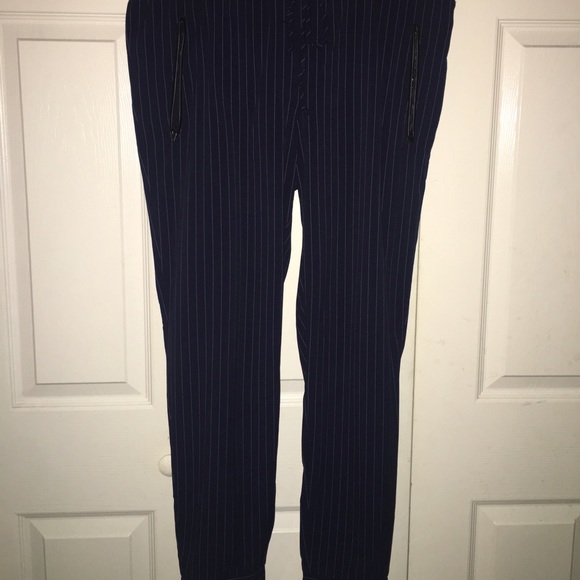 Pinstripe pants