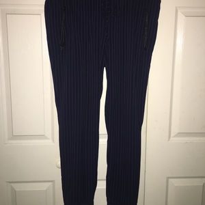 Pinstripe pants