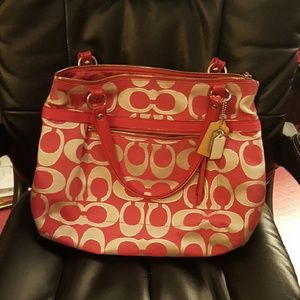 Coach poppy purse