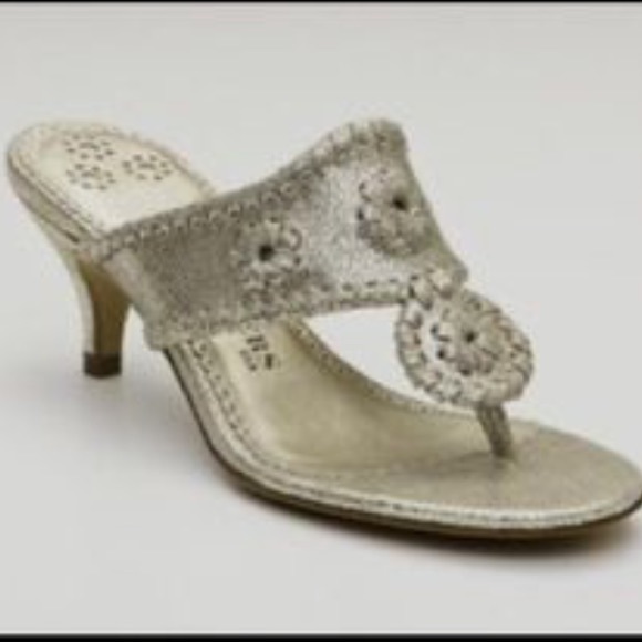 Jack Roger kitten heel sandals