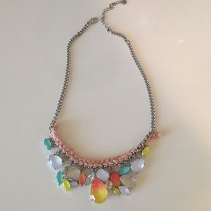 LOFT Sparkle Multi Colored Necklace