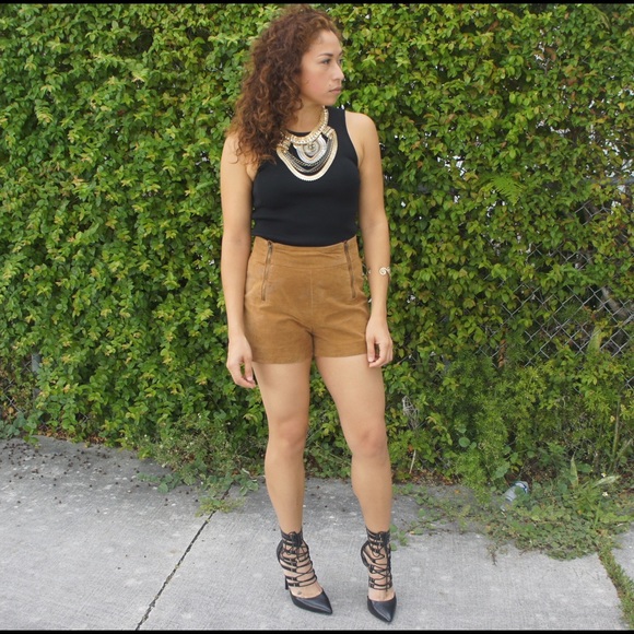 Forever 21 Pants - ❌SOLD ❌Faux Suede shorts ❤️ HP ❤️ 🎊🎉🌺🌟✨🎉🎊