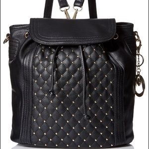 MG Collection Seren Studded Quilted Backpack