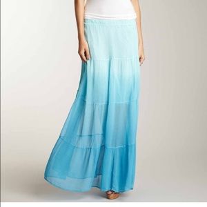 Silk Maxi Skirt