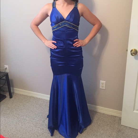 Royal Blue Formal Dress