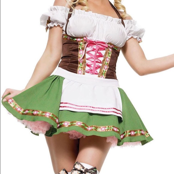 Beer Girl Maiden Costume