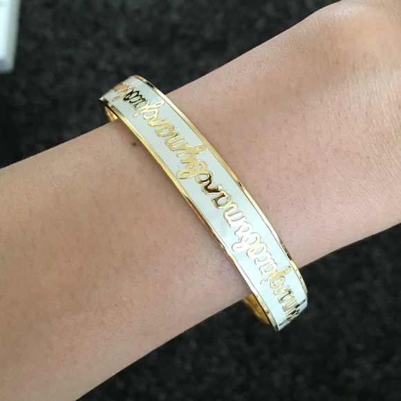 Marc by Marc Jacobs bangle one size gold cream