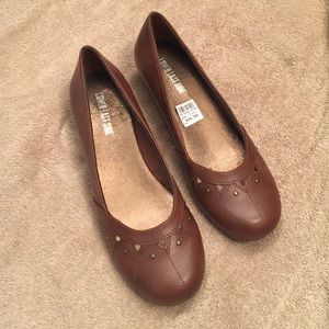 Lower East Side Carrie shoe, Cognac, size 7.5