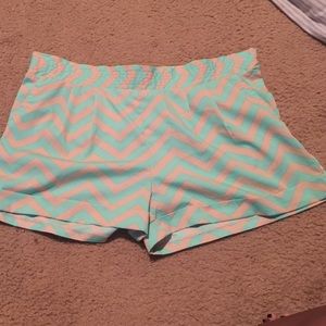 Chevron Shorts