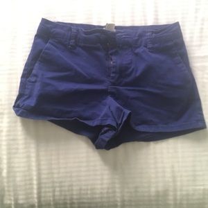 Blue shorts
