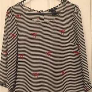 Button up the back shirt