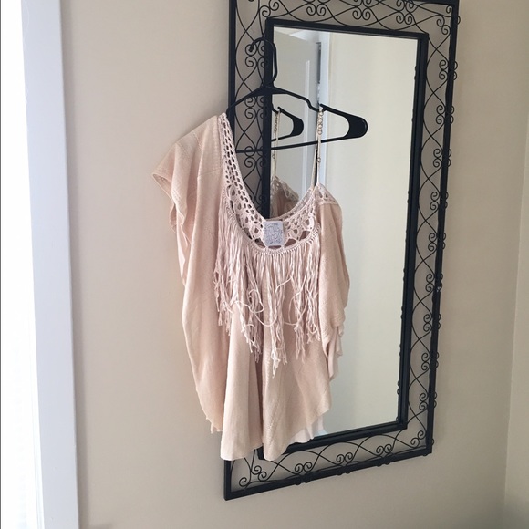 One shoulder Free People top NWT