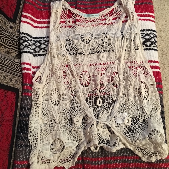 Lace vest