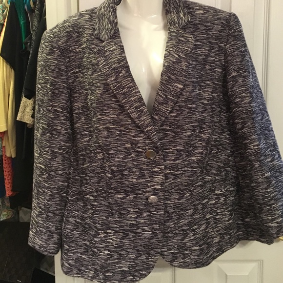 Calvin Klein blazer tweed size 22w