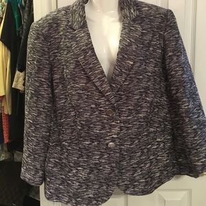 Calvin Klein blazer tweed size 22w