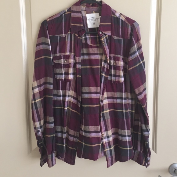 H&M plaid shirt