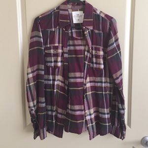 H&M plaid shirt