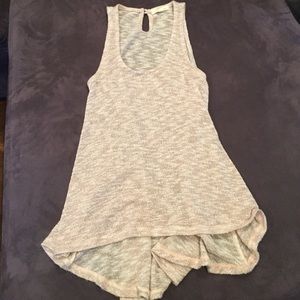 Painted threads knit tank