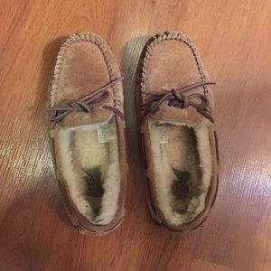 Brown Ugg moccasins