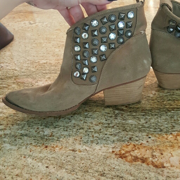 Studded Chinese Laundry Booties