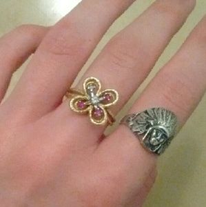 Gold Clover Ring