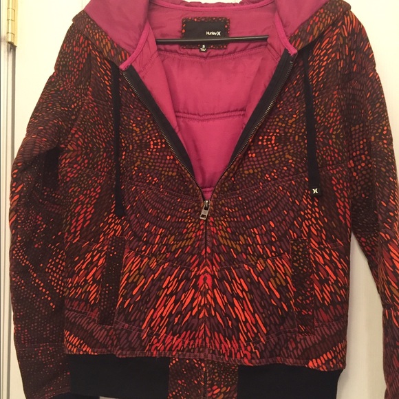 Hurley lined hoodie
