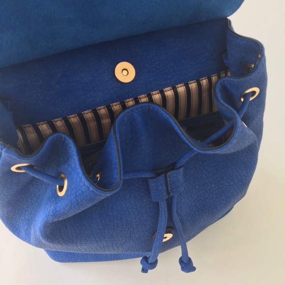 ROYAL BLUE MINI BACKPACK - Picture 3 of 4