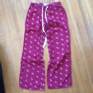 Moose Print Flannel PJs