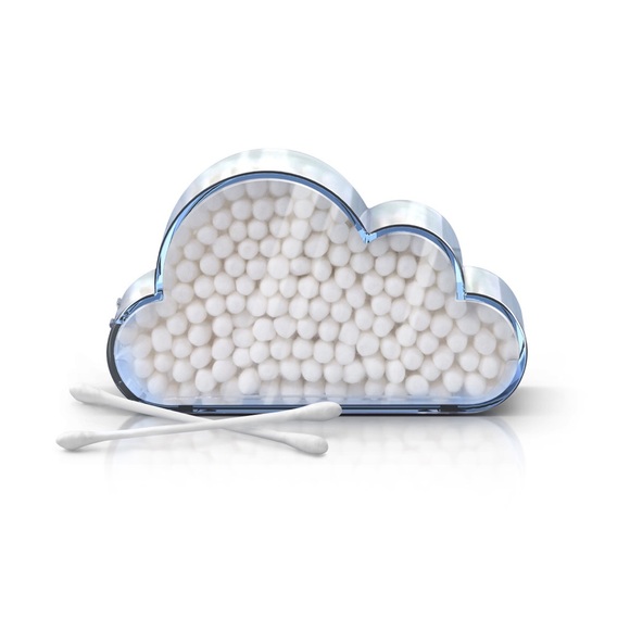 Cloud Q-Tip Holder by Fred