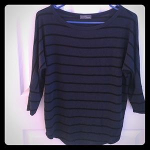 Market & Spruce Corinna Striped Dolman Top