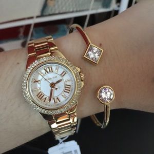 Michael Kors Petite Watch and Bracelet set