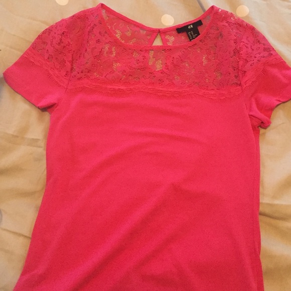 Pink H&M shirt