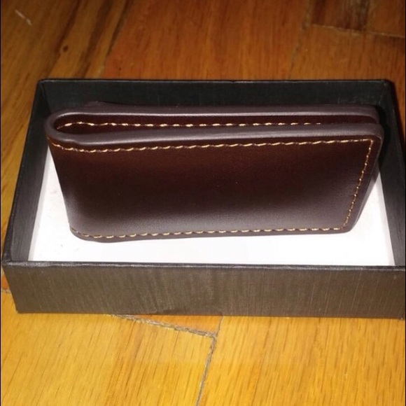 💵 LEATHER MONEY CLIP - Picture 2 of 4
