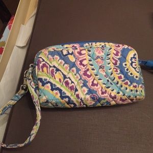 Vera Bradley phone/ coin purse wristlet