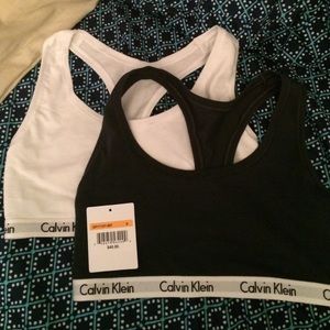 2 Calvin Klein Bralette
